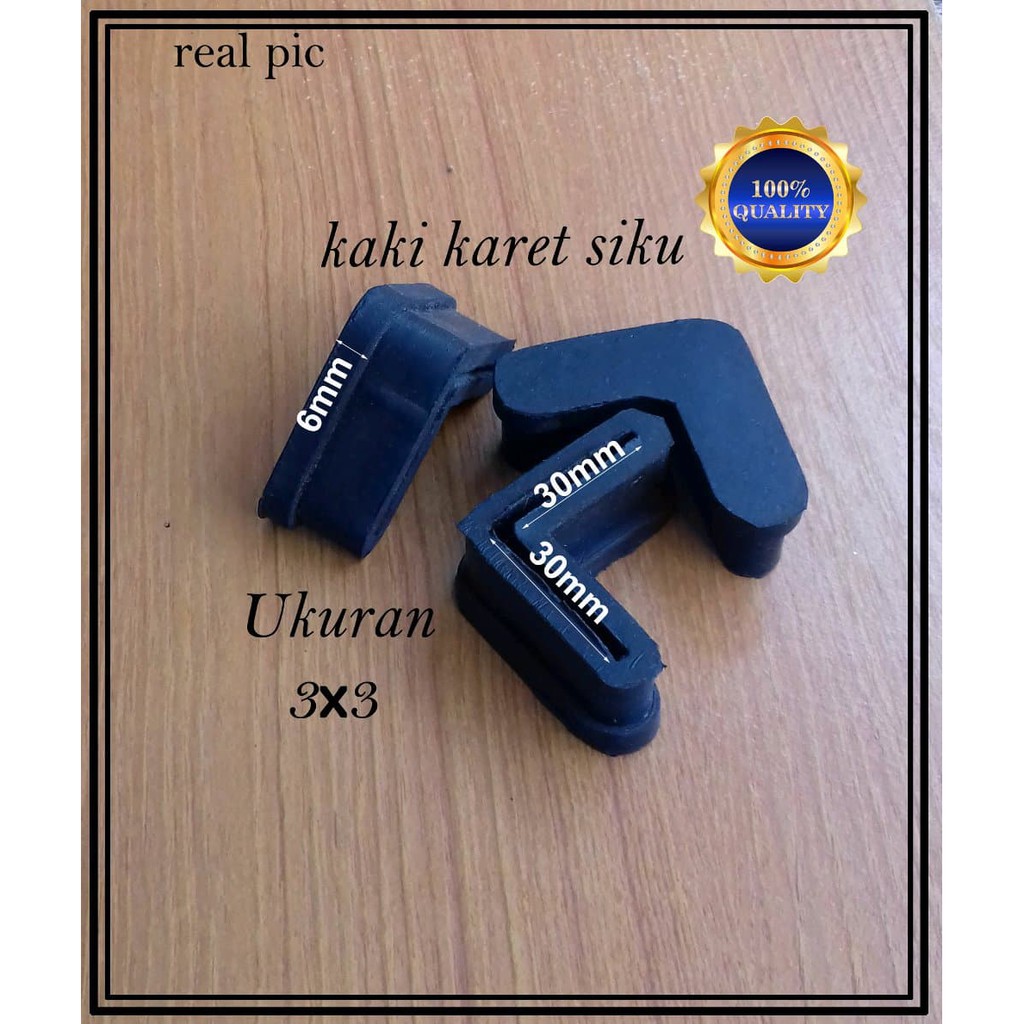 Jual kaki karet untuk rak besi siku 3x3 cm | Shopee Indonesia