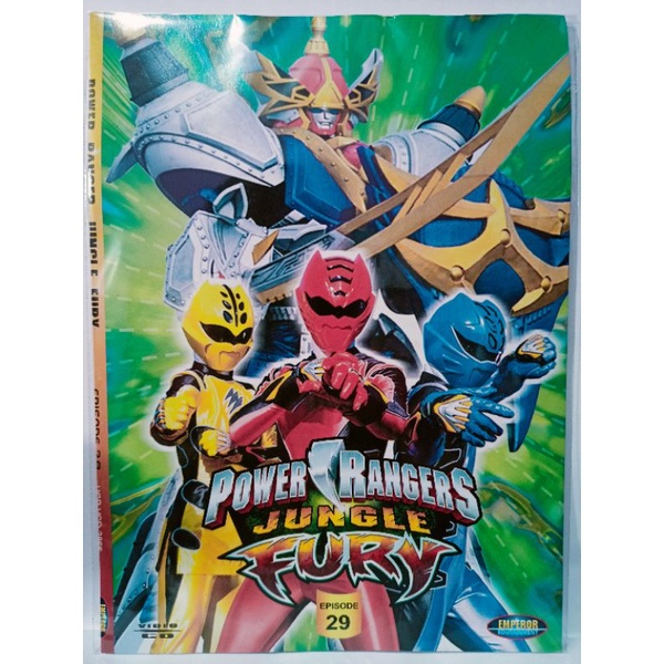 Jual VCD original power rangers jungle fury | Shopee Indonesia