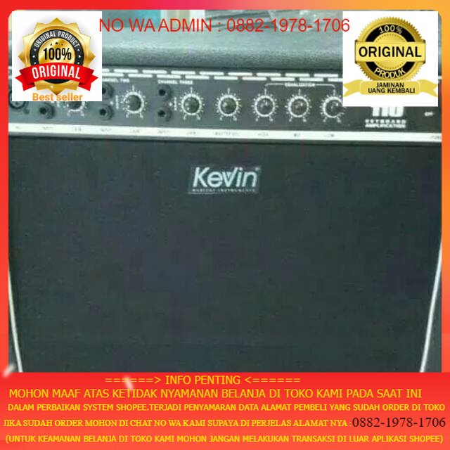 Jual Ampli Speaker Keyboard/Drum elektrik merk KEVIN KBA110 (12") Shopee Indonesia