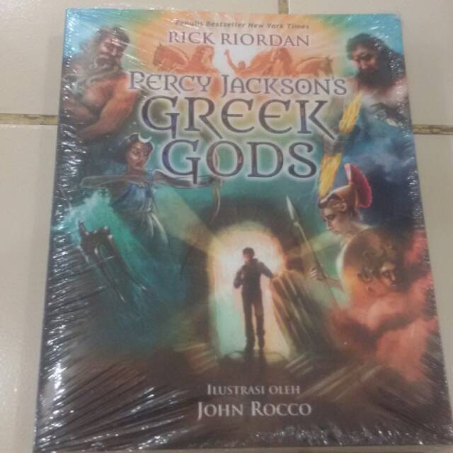 Jual Novel Percy Jackson's Greek Gods - Rick Riordan | Shopee Indonesia