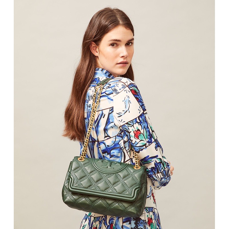 Jual ORIGINAL 100 Tory Burch Fleming Soft Convertible Shoulder Bag Norwood Shopee Indonesia