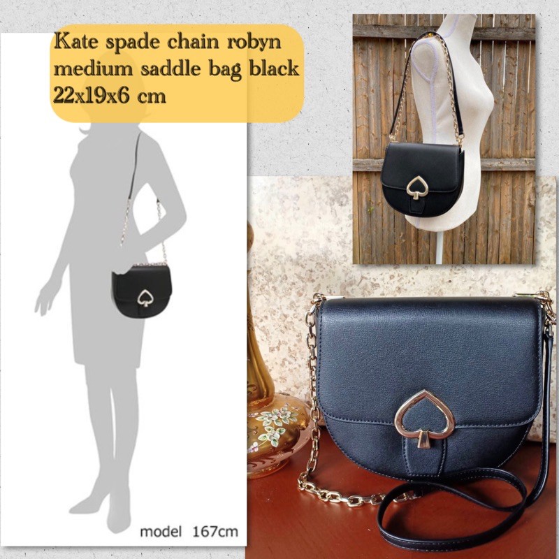 Kate Spade Robyn Medium Chain Saddle Bag