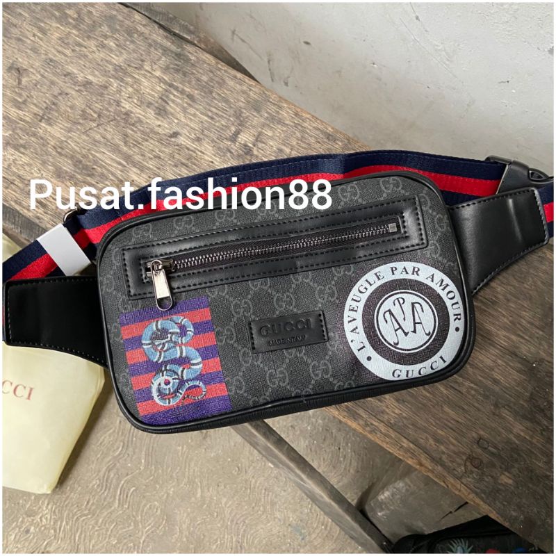 Harga tas pinggang gucci original deals