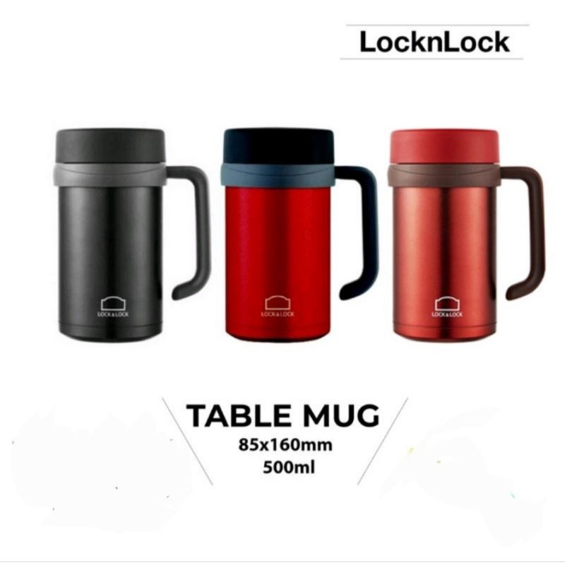 Jual Lock N Lock Table Mug Tumbler Hot And Cool 500ml Original Shopee Indonesia 2650