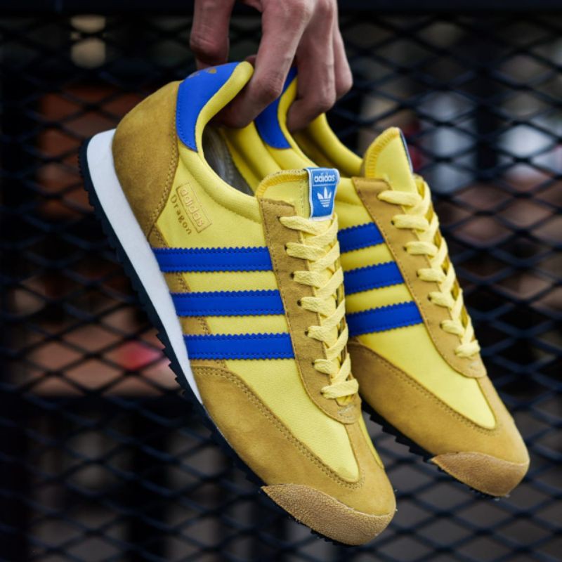 Adidas dragon sale yellow blue