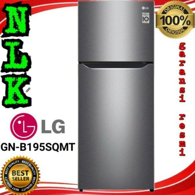 Jual Kulkas Lg Gn B Sqmt Pintu Inverter Nofrost Lemari Es Gsfd D Shopee Indonesia