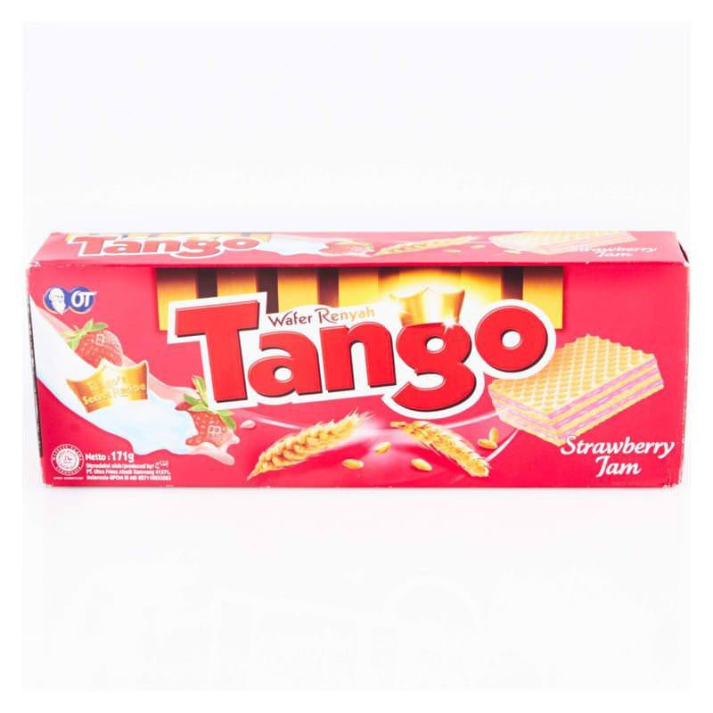 Jual TANGO WAFER STRAWBERRY JAM 133 GRAM | Shopee Indonesia