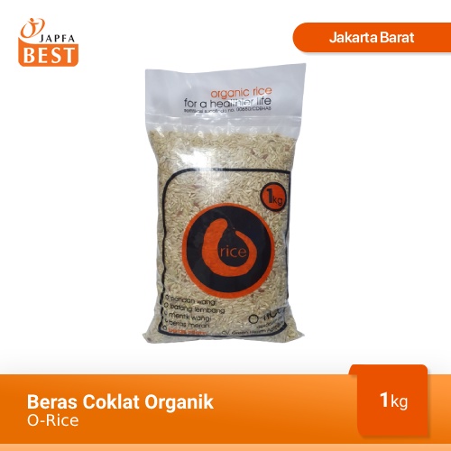 Jual Beras Coklat Organik O Rice Kg Shopee Indonesia