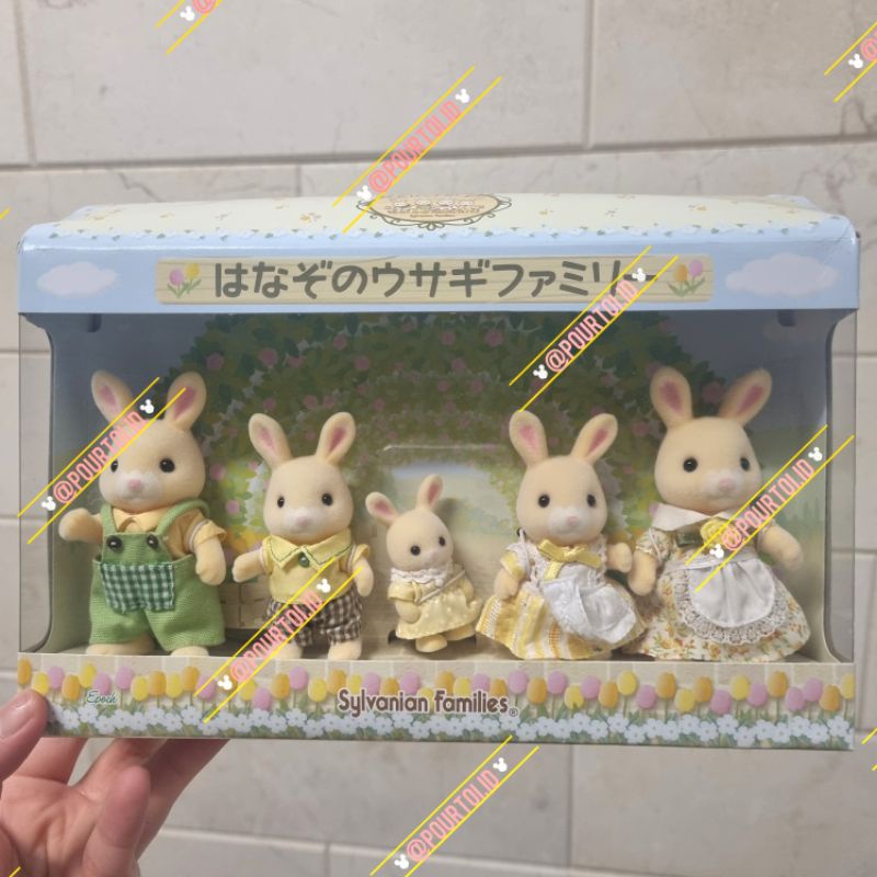 Jual (BOOKED) SYLVANIAN FAMILIES JAPAN - Rabbit Hanazono Fukuoka Family ...