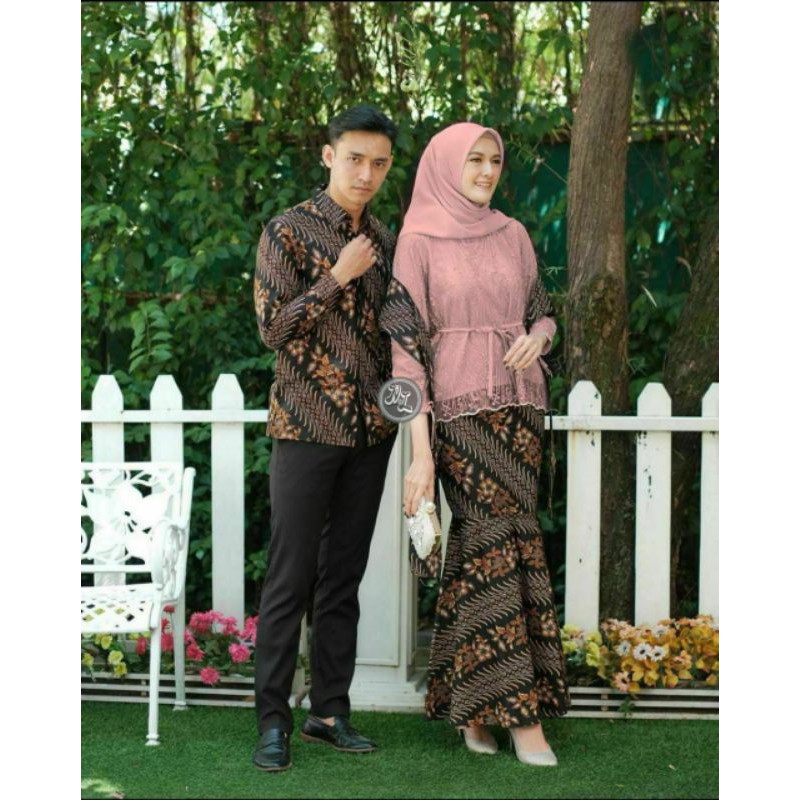 Jual BATIK COUPLE KEBAYA LUNA TUNANGAN LAMARAN WISUDA Shopee