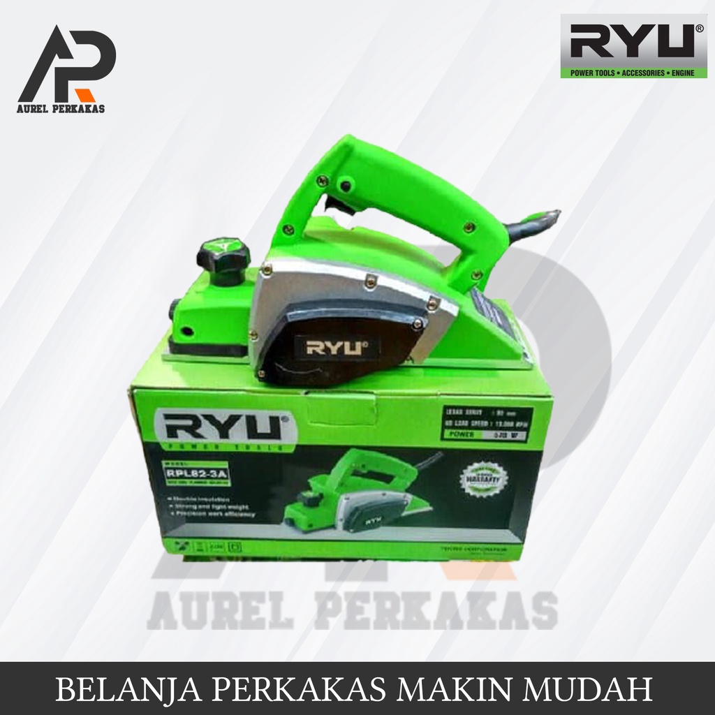 Jual MESIN PLANER RYU RPL 82-3A / MESIN SERUT KAYU / MESIN KETAM ...