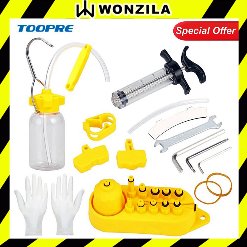 Jual Toopree Bleeding Kit Rem Hidrolik Sepeda Shimano Bleed Mineral Oil ...
