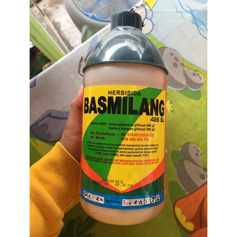 Jual Herbisida Basmilang 486 Sl Ukuran 1 Liter Shopee Indonesia