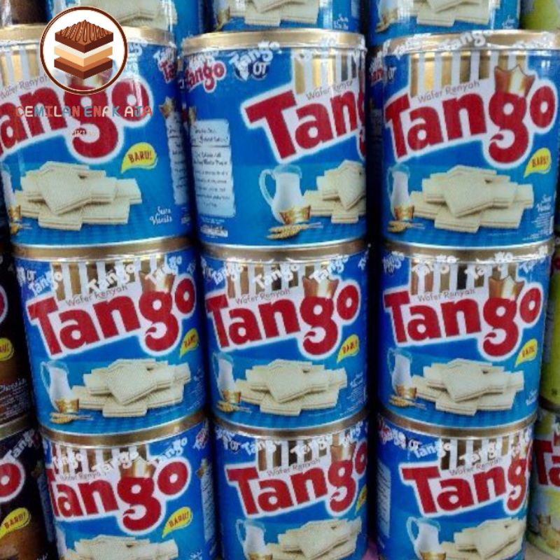 Jual Tango Wafer Kemasan 300gram Kaleng Vanila Coklat Shopee Indonesia