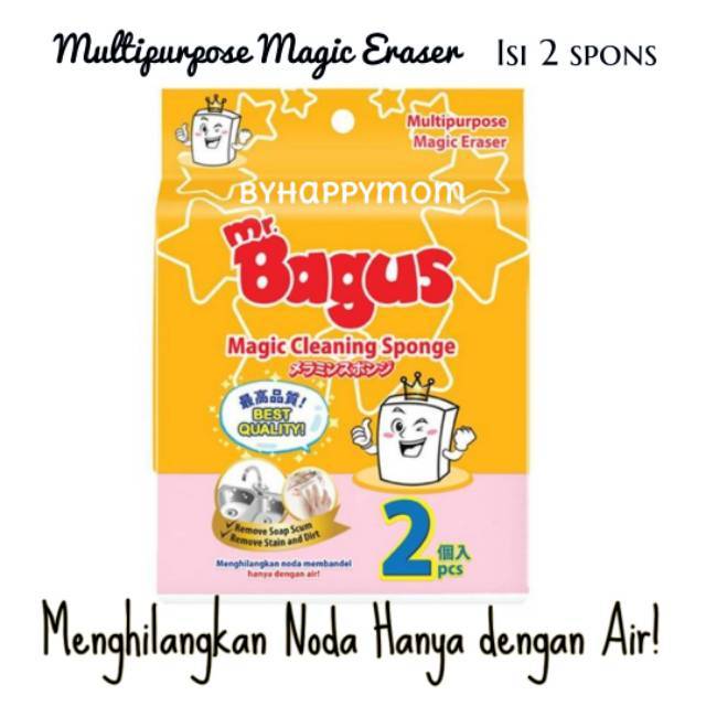 Jual Mr Bagus Magic Cleaning Sponge Multipurpose Magic Spons Pembersih ...