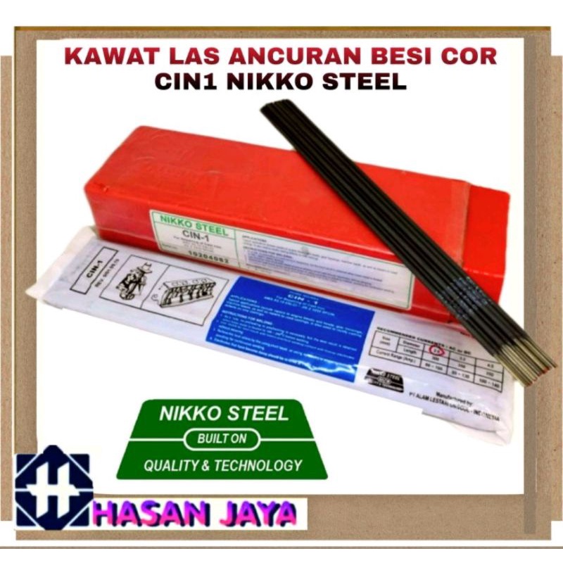 Jual Kawat Las Ancuran Besi Cor Nikko Steel CIN-1 / CIN-2 / CIN-3 ...