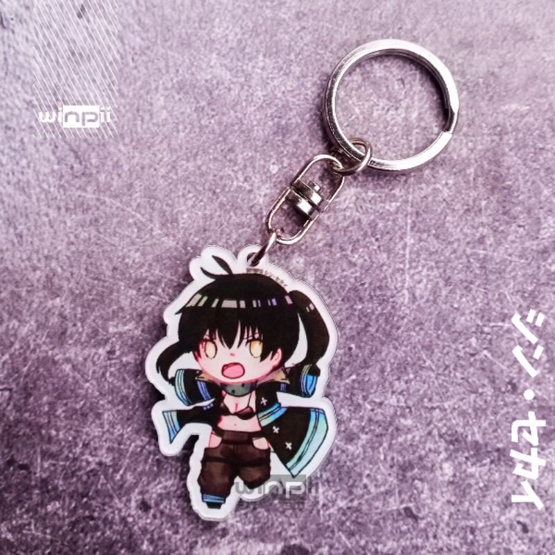 Jual Keychain / Gantungan Kunci Tamaki Kotatsu Anime Fire Force ...