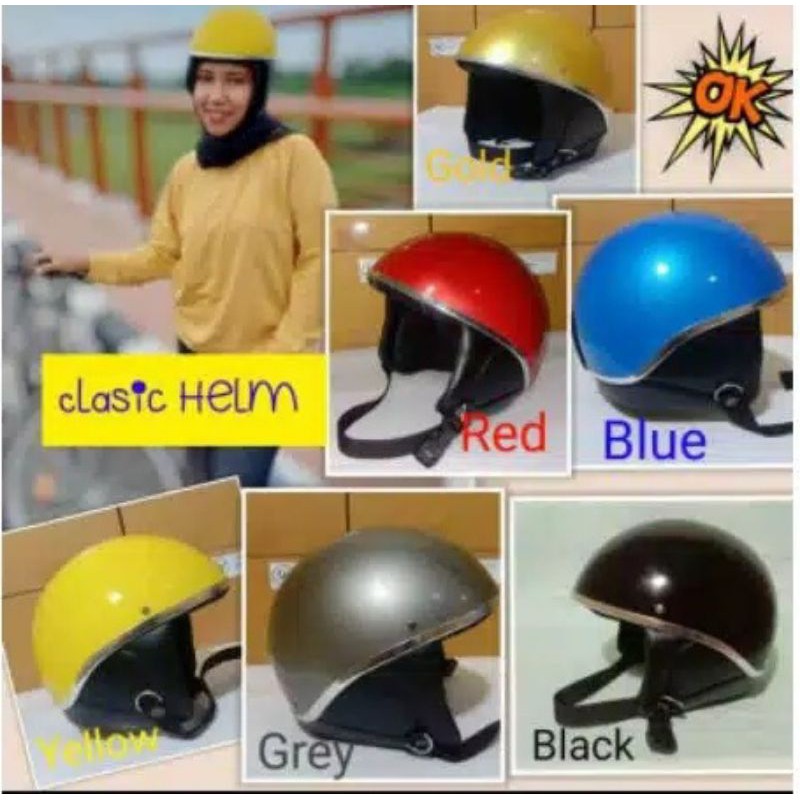 Jual Helm mini Cooper, retro, goes club', outbond | Shopee Indonesia