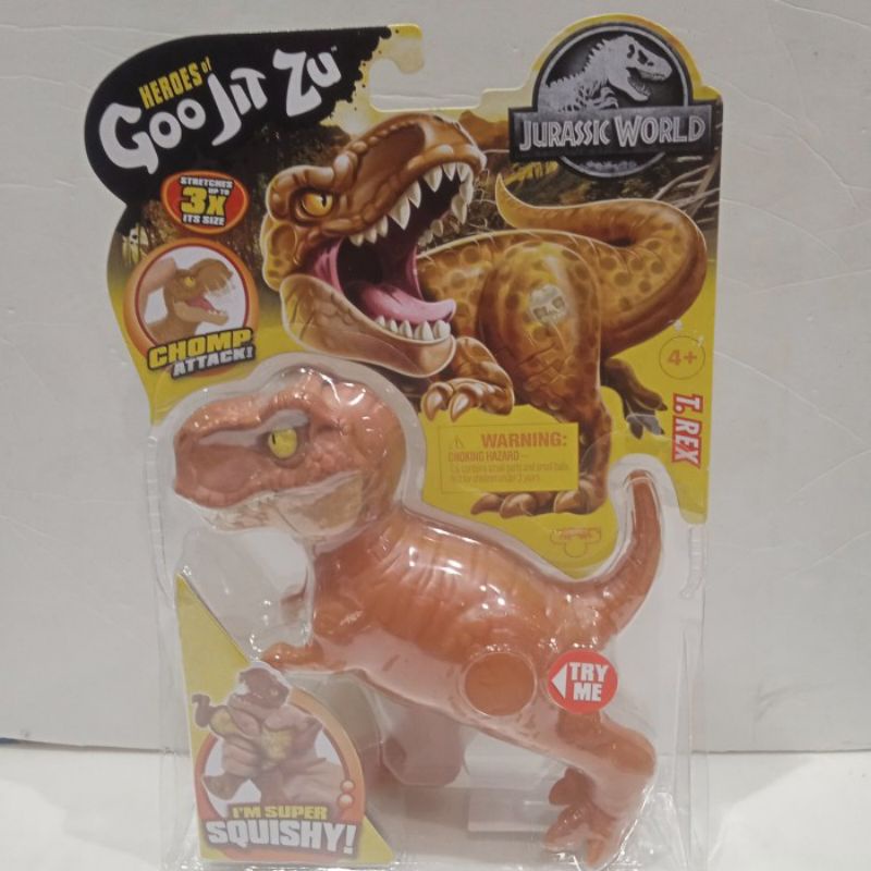 FIGURA GOO JIT ZU HÉROES DINO POWER DINOGOO Tyro T Rex 41115 902545