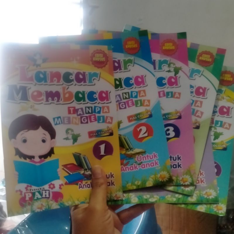 Jual Set Belajar Membaca Tanpa Mengeja | Shopee Indonesia