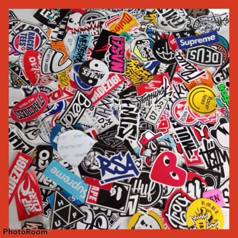 Jual Stiker Brand Distro Bahan Graftac | Shopee Indonesia