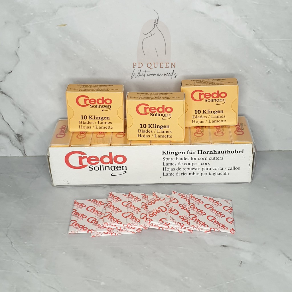 Jual Silet Credo Solingen Original Made in Germany ASLI (Isi 10 pcs ...