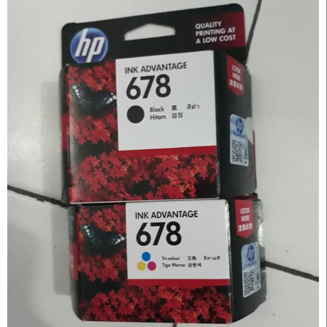 Jual TINTA INK ADVANTAGE 678 BLACK COLOR ORIGINAL | Shopee Indonesia