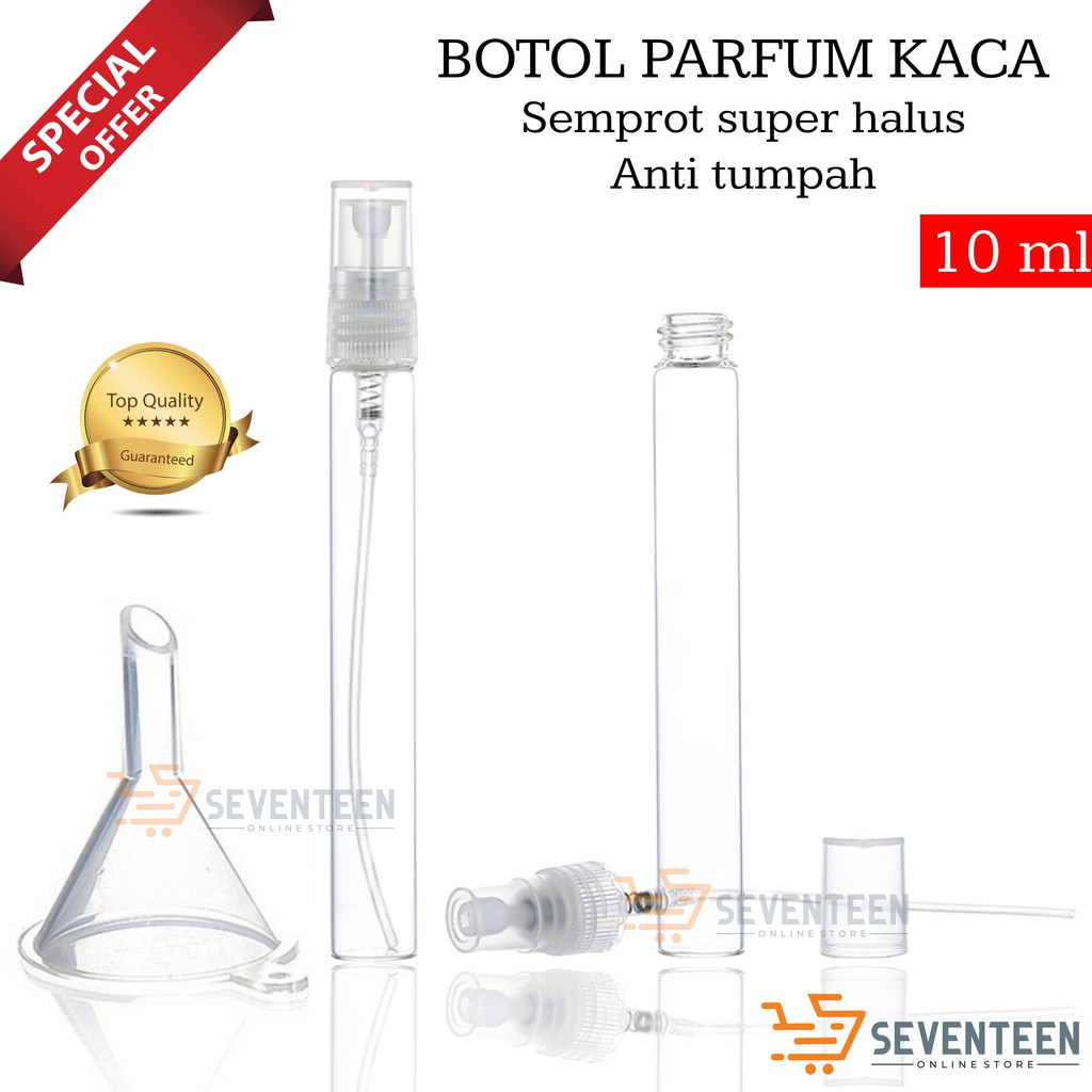 Jual BOTOL PARFUM REFILL 10ML ISI ULANG BOTOL MINI TRAVEL REFILL ...