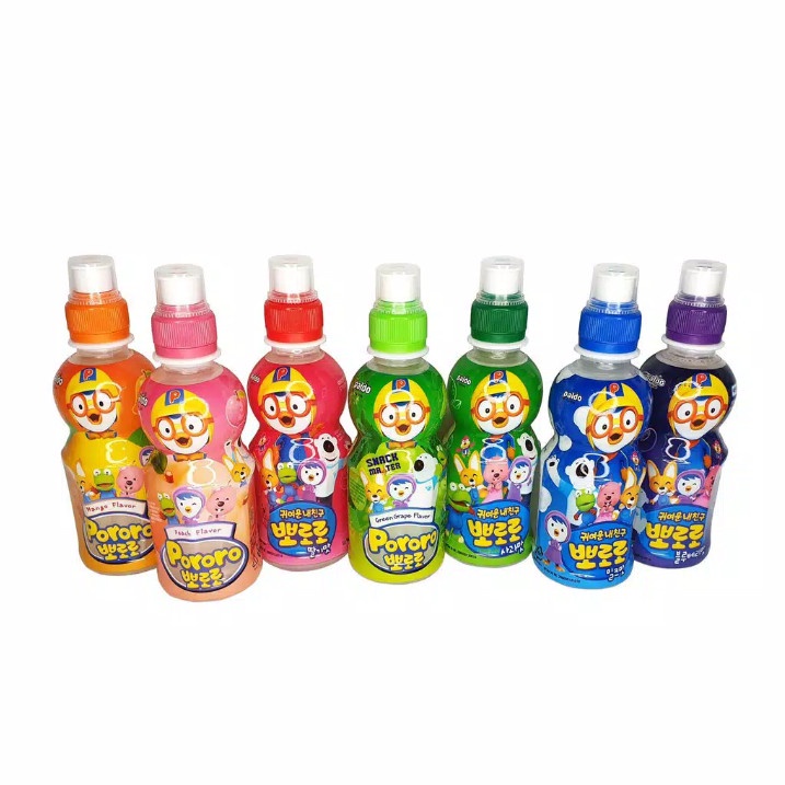 Jual Pororo Drink Milk/Blueberry/ Strawberry/ Peach 235 ml (1pc ...