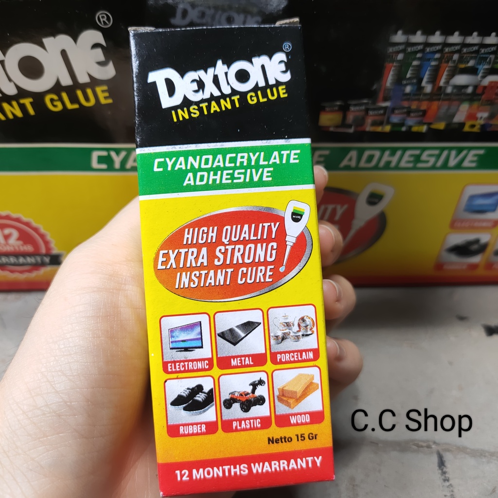 Jual Dextone Instant Glue Lem Tetes Serbaguna Lem Super Shopee Indonesia