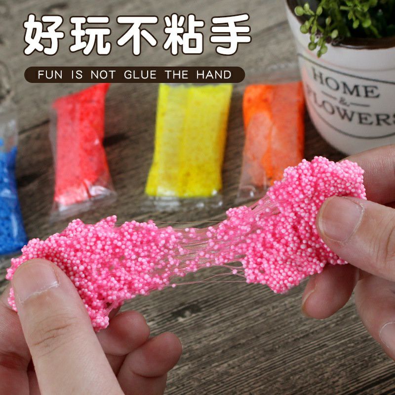 Jual DIY Snow Clay Mainan Mewarnai / Mainan Prakarya Tempelan Gel ...