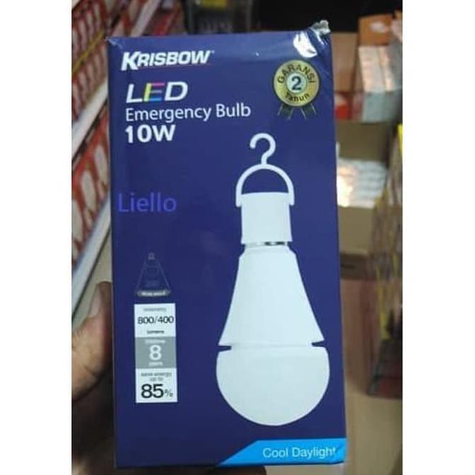 Jual LAMPU LED EMERGENCY KRISBOW 10w Shopee Indonesia