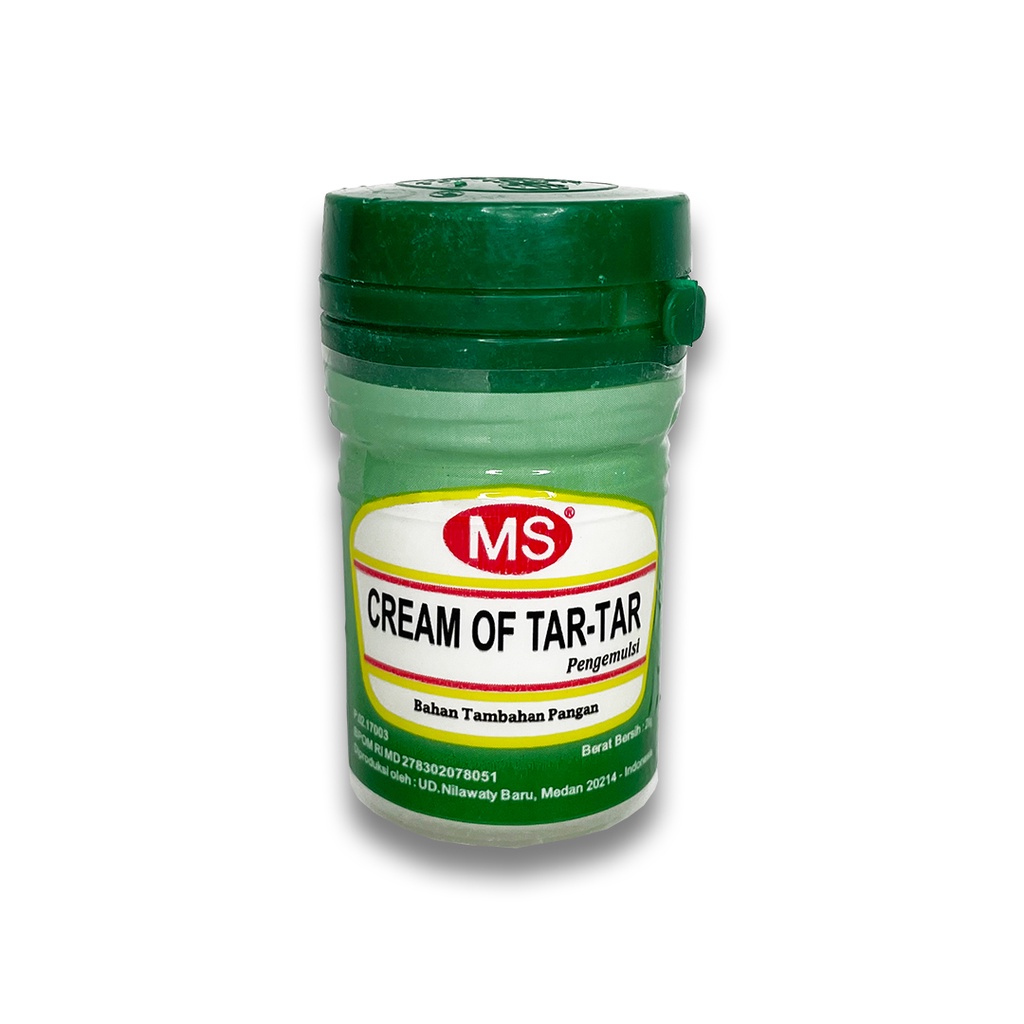 Jual bahan kue Cream of Tatar tartar MS Baker ( 20 gr ) Shopee