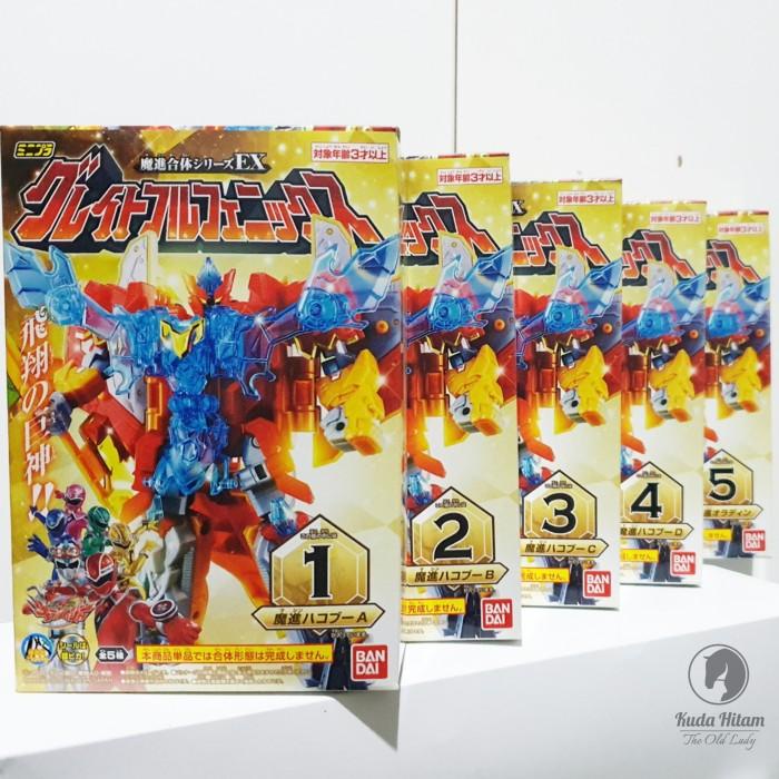 Bandai Shokugan Super Mini PLA Mashin Sentai Kiramager 01 Kiramaizin (Set of 6