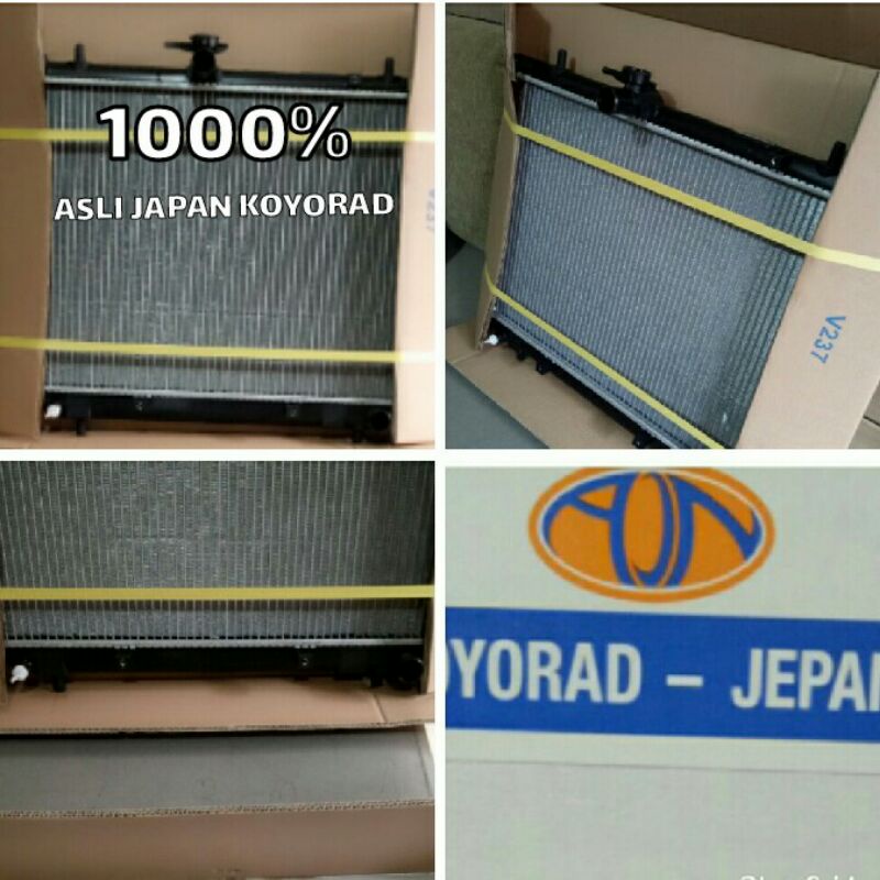 Jual Radiator Daihatsu Terios Manual 1500cc 2007 2008 2009 2010 2011 ...