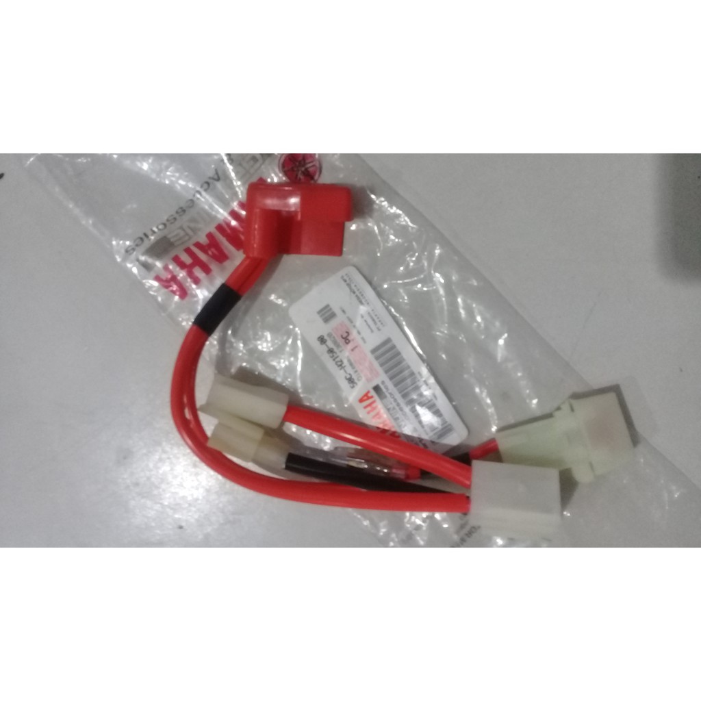 Jual KABEL AKI PLUS RUMAH SEKRING SET JUPITER MX 135 ORIGINAL YGP/FUSE