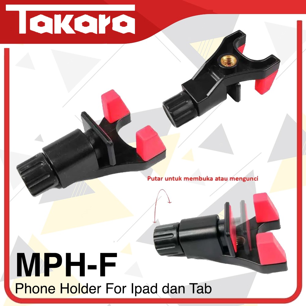 Jual Phone Holder HP Handphone IPAD TAB Universal Clamp with Hot shoe