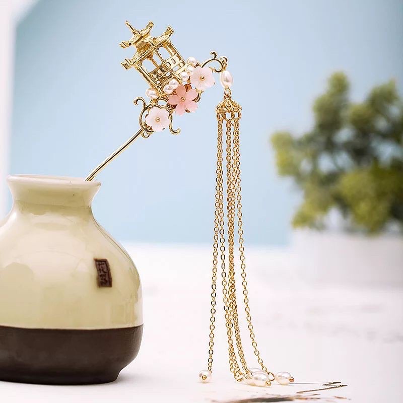 Jual TK31 flowy - tusuk sanggul / hiasan Tusuk konde sangjit chinese ...