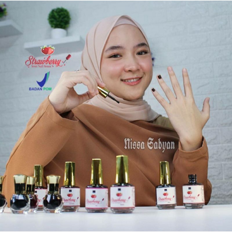 Jual Kutek Pewarna Kuku Halal Buat Sholat Henna Nail 5 Ml Shopee