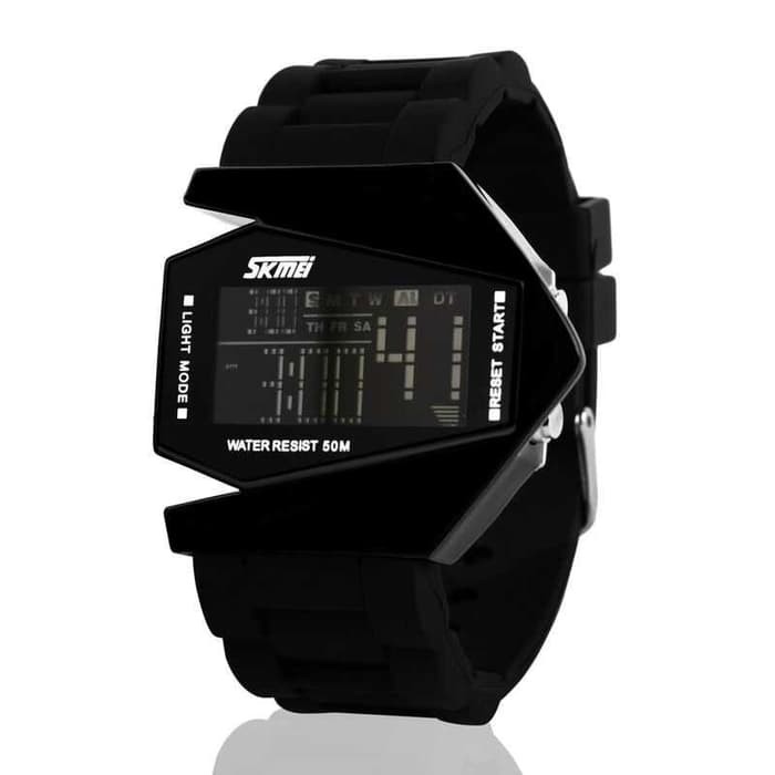 Jual Jam Tangan Anak SKMEI 1009 ukuran KECIL Jam Tangan Pesawat LED Original SKMEI Shopee Indonesia
