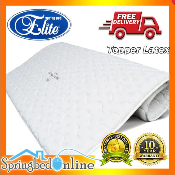 Jual Orthopedic Latex Topper Elite Tebal 7 Cm Ukuran 120x200 Harga ...
