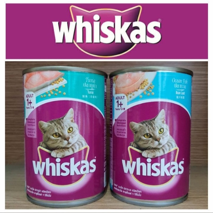Jual WHISKAS KALENG 400GR/ WISKAS BASAH Shopee Indonesia