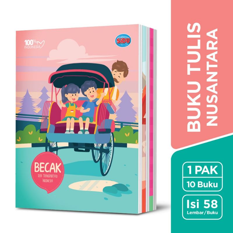 Jual Buku Tulis Sinar Dunia 58Lembar (1pak/10pcs) | Shopee Indonesia