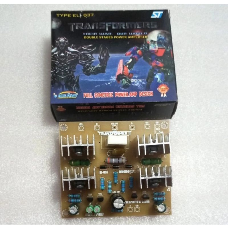 Jual Kit Driver 2 Tingkat Simetris Power Amplifier 800W Transformers