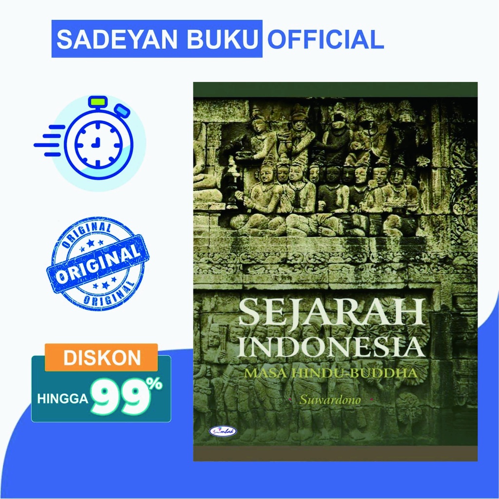 Jual Buku Original Sejarah Indonesia Masa Hindu-Buddha - Suwardono ...