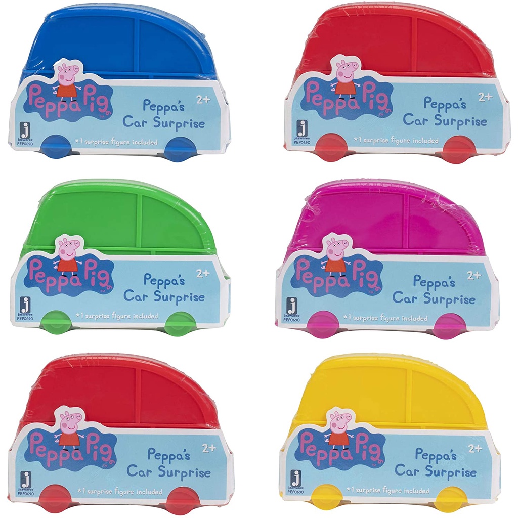 Jual Peppa Pig Car Surprise Mystery Figure With Cars Shopee Indonesia