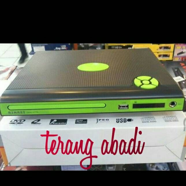 Jual DVD CD MP3 MP4 PLAYER RINREI kecil Shopee Indonesia