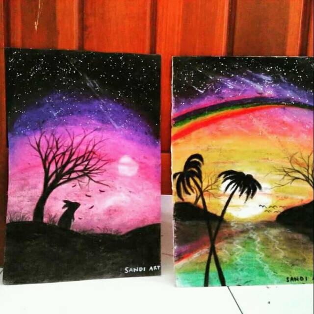 Jual Paket Lukisan Crayon+doodle nama | Shopee Indonesia