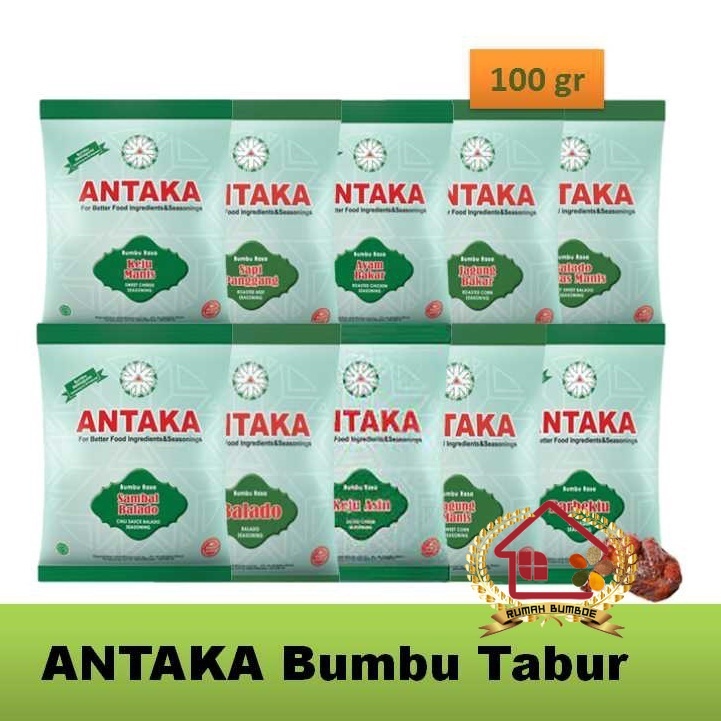 Jual (100 gr) ANTAKA Bumbu Tabur Instant 100gr Penyedap Rasa Untuk ...