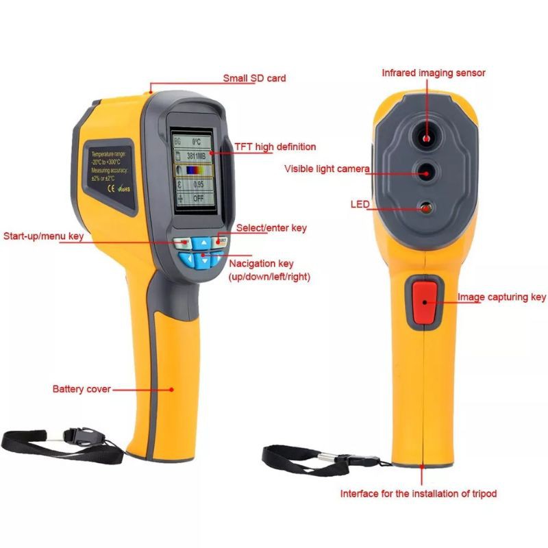 Jual Thermal Imaging Camera Infrared Termometer Camera Thermometer ...